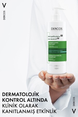 Dercos Anti-dandruff Kepek Karşıtı Şampuan Normal & Yağlı Saçlar 390 Mlx 2 Adet 8681689315023 - 7