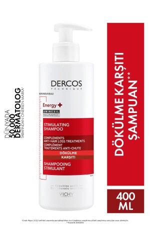 Dercos Energy Saç Dökülmesi Karşıtı Şampuan 400 ml - 2