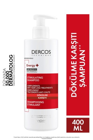 Dercos Energy Saç Dökülmesi Karşıtı Şampuan 400 ml - 1