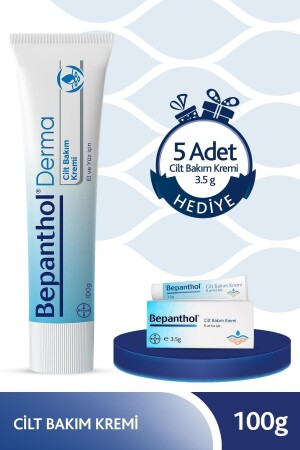 Derma Hautpflegecreme 100 g + 5 Hautpflegecreme 3. 5G-SET. BPTN. 137 - 1