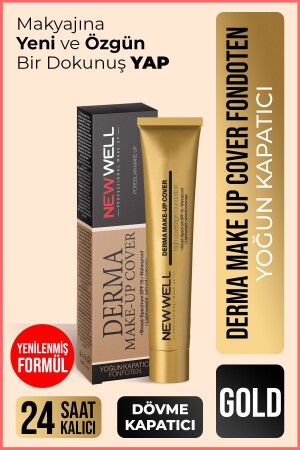 Derma Make-up Cover Foundation – Gold - 3