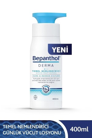 Derma Temel Nemlendirici Günlük Vücut Losyonu 400 ml Kuru ve Hassas Ciltler - 2