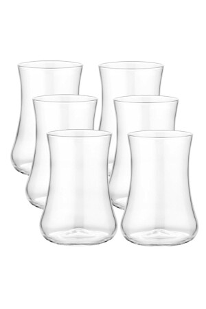 Derviş Plain 6-teiliges Teeglas KOLLEKTION 6-teiliges Teeglas Plain - 1