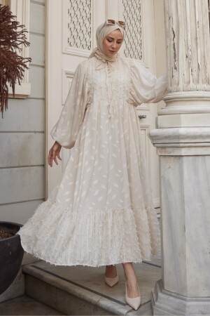 Desenli Elbise 2031 - Stilboon