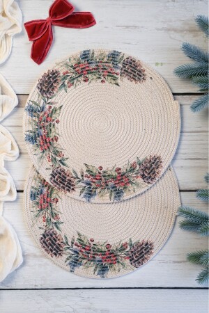 Desenli Kordon Supla Amerikan Servis 35 Cm (1 ADET) - Pilloveland