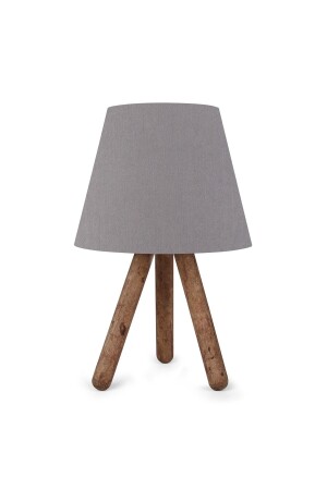 Design Holz-Lampenschirm mit drei Beinen, graues Kopfteil Ayd-1965 AYD-1965 - HOMİNG