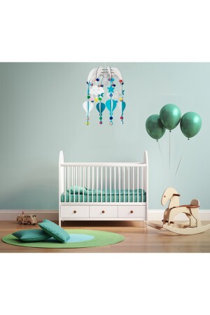 Design Otto Dream Light Deko Kinderzimmer Kronleuchter Babyzimmer Kronleuchter Blau design_otto_dream_light_mavi - 2