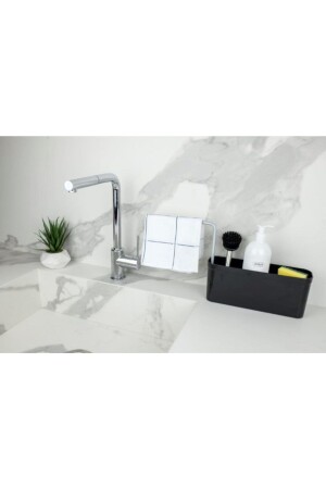 MNZ-Detergent/Spong holder صندوق أسود M-E78-06 - Prima Nova