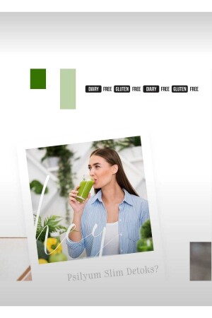 Detox-Tee 28 Tage Psyllium Slim Detox 100gr Psyllium-Kräuterpulver Schlankheitstee ps504 - 6