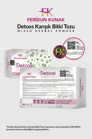 Detoxs Karışık Bitki Detoks Çayı 5gr X 30 Günlük FK0002 - 3