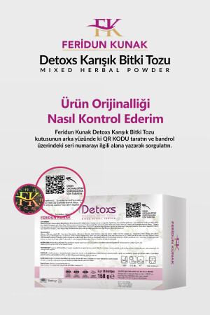 Detoxs Karışık Bitki Detoks Çayı 5gr X 30 Günlük FK0002 - 5
