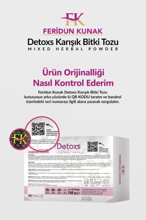 Detoxs Gemischter Kräuter-Detox-Tee 5gr - 5