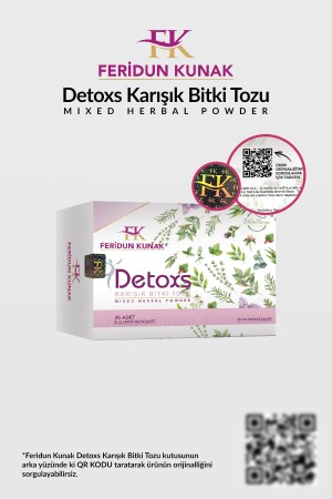 Detoxs Karışık Bitki Detoks Çayı 5gr X 30 Günlük - 1