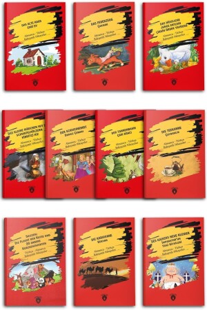 Deutsch-Türkisches Raumgeschichtenset 10 Bücher 2200716180005 - 1