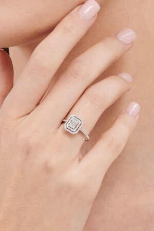 Diamant-Baguette-Ring - 1