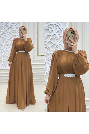 Diamant-Hijab-Abendkleid - 1