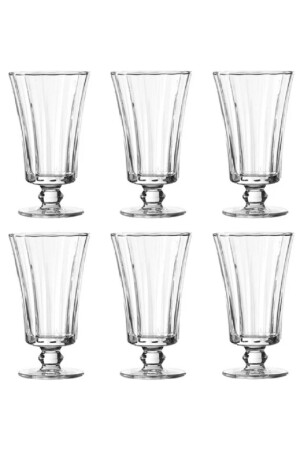 Diamant-Kaffee-Wasserglas mit Glanz, 120 cm³, 6-teilig, Fma412033 - 1