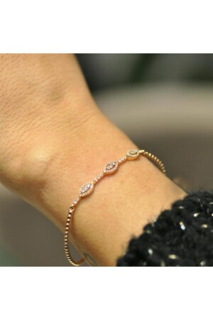 Diamant-Marquise-Modell-Armband - 2