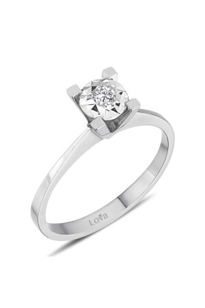 Diamant-Solitärring mit 0–60-Karat-Effekt – 1040109 - 4