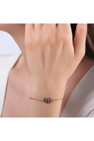 Diamantarmband mit Schmetterlingsmuster - 2