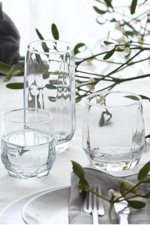 Diamond 18-teiliges Wasserglas-Set Fma05058 HMV-DİAS1-2003813 - 2