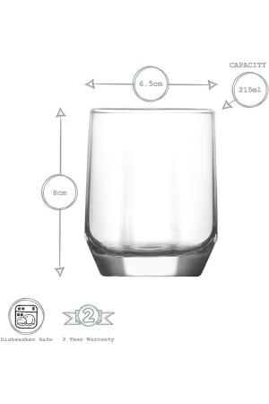 Diamond 6'lı Su Bardağı LV-DIA05F - 4