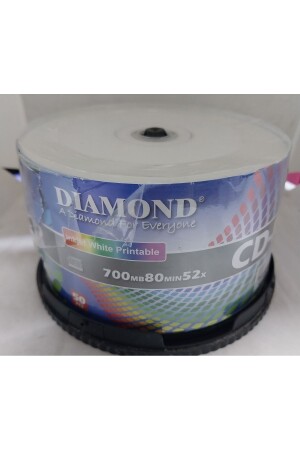DIAMOND BOŞ CD-R 700 MB 80 MIN 52X 50 Li PAKET - 1