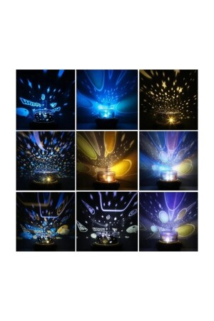 Diamond Projektör Gece Lambası Gökyüzü Star Master Değişebilen 5 Farklı Model geceygt546 - 5
