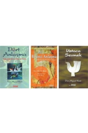 Die vier Vereinbarungen – Meisterhaft lieben – Die fünfte Vereinbarung – Don Miguel Ruiz 3-Buch-Set - 1