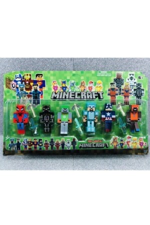 (منز) - (سبايدرمان) - (كابتن أمريكا) - (فاو باترول) - (بيتش) - - Minecraft