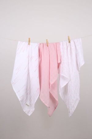 Digitalbedruckter Musselinbezug, 3er-Set – 75 x 75 cm ZT2000 - LUCKKA