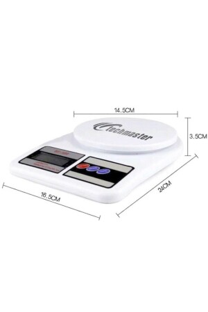 Digitale Präzisions-Küchenwaage mit 10 kg Gewicht und LCD-Display - 6