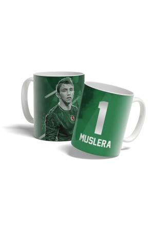 Digitale Zeichnung von Muslera – Fußball-Sonderdesign-Trophäenpokal OSM-0013 - 2