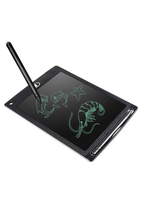 Dijital Kalemli Yazı Tahtası Resim Not Çizimler Hafif Ince Tasarımlı Writing Tablet Lcd 8.5 Inç - 1