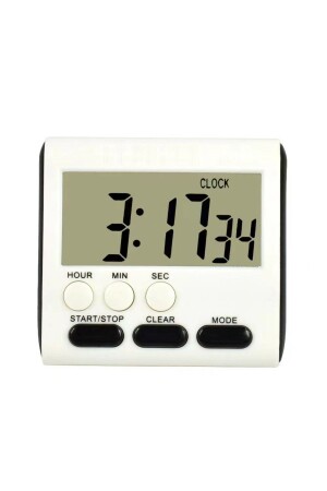 Dijital zamanlayıcı geri sayım saati mutfak saati timer geri sayım kronometre mini saat - 1