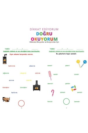 Dikkat Ediyorum Doğru Okuyorum DM1001 - 6