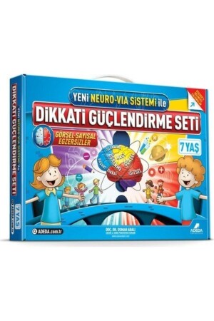 Dikkati Güçlendirme Seti 1. Sınıf - 7 Yaş - Osman Abalı KADEDA53846 - 1