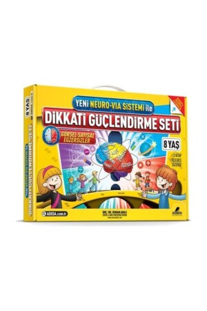 Dikkati Güçlendirme Seti 2. Sınıf 8 Yaş Osman Abalı - 1