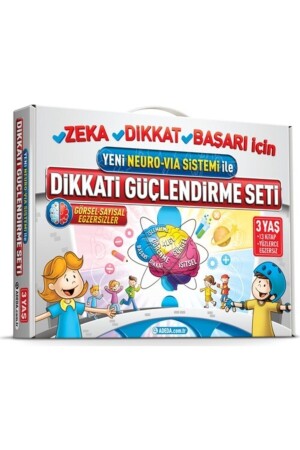 Dikkati Güçlendirme Seti 3 Yaş - Görsel Dikkat Testi - 2