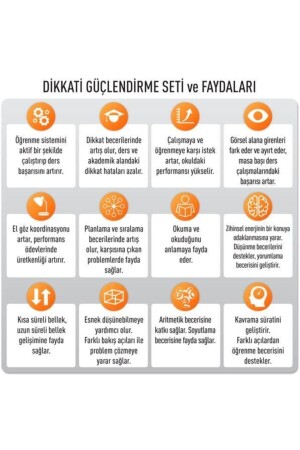 Dikkati Güçlendirme Seti - 6 Yaş - 6