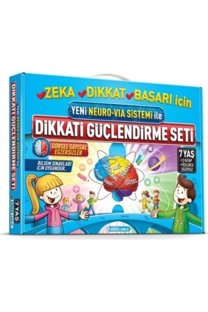 Dikkati Güçlendirme Seti 7 Yaş - Görsel Dikkat Testi - 1