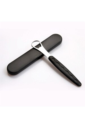 آلة تنظيف اللسان من المعدات الأسود - Kyver