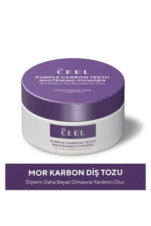 Diş Beyazlatıcı Aktif Mor Karbon Diş Tozu 50 gr - 1