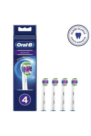 Diş Fırçası Yedek Başlığı Clean Maximiser 3d White 4 Lü - 1