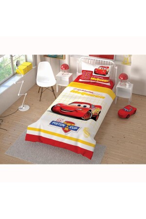 Disney Cars Çek Canlandır Pamuk Lisanslı Nevresim Takımı - 3