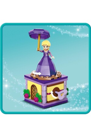 ® | Disney Dönen Rapunzel 43214 - 5 Yaş ve Üzeri Çocuklar İçin Yapım Seti (89 Parça) Lego 43214 - 5