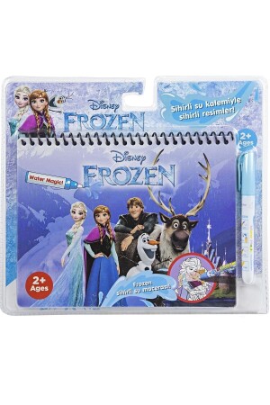 Disney Elsa Anna Frozen Karlar Ülkesi Sihirli Boyama Kitabı Özel Sulu Kalem Ile Water Painting - 1