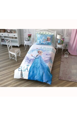 Disney Frozen Check Animate Bettbezug-Set für Einzelbett 60212053 - 1