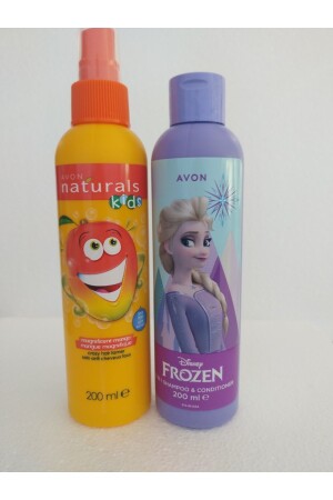 Disney Frozen Şampuan Ve Saç Kremi 200 Ml-mango kokulu Saç Açıcı 200 Ml - 1