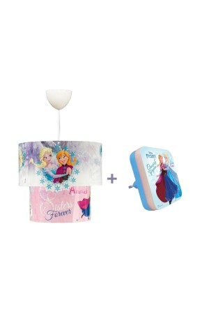 Disney Lisanslı Frozen Elsa Karlar Ülkesi 3d Sihirli Sarkıt Ve Mini Gece Lambası AYD-8993Set - HOMİNG